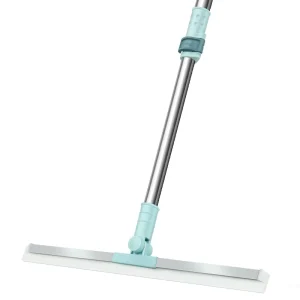 Long Stainless Steel Handle Eco Friendly Floor Cleaning Squeegee with Rubber Blade for Household and Glass Use