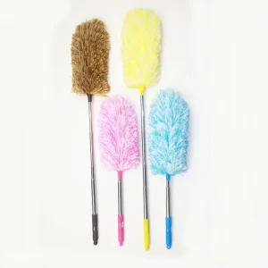 Long Steel Handle Telescopic House Cleaning Microfiber Duster