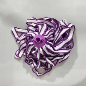Loop End Microfiber Mop Refill 250g 35cm Large Heavy Duty 100% Polyester Purple Red Mop Head