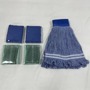 Low MOQ Looped End Industrial Mop Head With Vacuum Packaging or Opp Bag