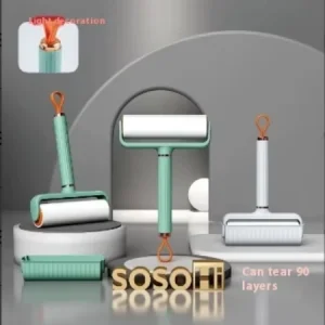 Low Price Portable Roller Sticky Hair Device Long Handle Sticky Hair Dust Collector Removal Brush