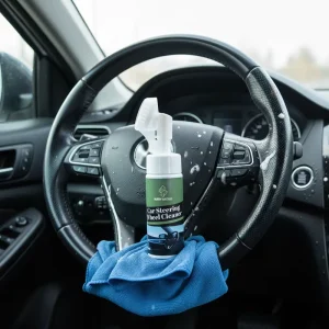 Low Residue Customized Car Interior Foam Cleaner with Multifunction Dilution 1 1 Built in Brush for Clean for Sticky Feel