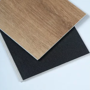 Luxury Anti slip SPC PVC Flooring Tiles Self adhesive Wear resistant Modern Design for Living Room Plain Surface