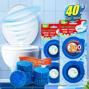 MARCH EXPO Eco Friendly Disposable Solid Toilet Cleaner Detergent Restroom Accessories Household Bathroom Deodorizer