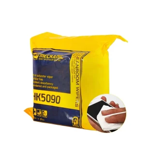 MECHANIC HK5090 10x10cm Dust Free Cloth Soft Cleanroom Wiper Microfiber Wipe Non dust Fabric Clean LCD Repair Cloth for Phone