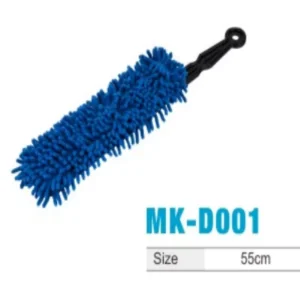MK D001 Chenille Microfiber Duster 55cm Long Handle Bendable Cleaning Brush for Car Interior and Household Dust Removal