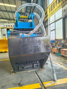 MONDE PSD Hydraulic Crusher Bucket for 18 30t Excavator Concrete Stone Crushing Site Material Sizing CE Certified