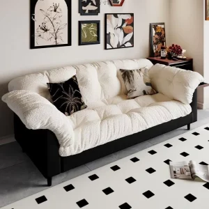 MR-1507 Modern Double Sectional Sofa Set for Small Apartments, Bedrooms and Living Rooms