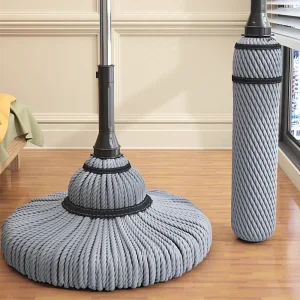 MSJ Factory 360 Magic Twist Telescopic Microfiber Mop for Household Cleaning Good Helper