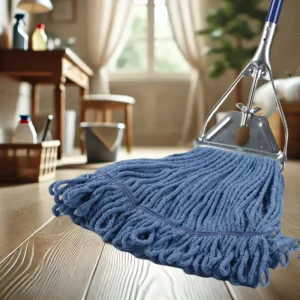 MSJ Home Cleaning Products Loop End Mop with Iron Pole Household Cleaning Floor with Durable Ability