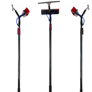 MULTIFIT 7.2M Manual Cleaning Tool PP Bristles with Scrapers and Telescopic Rods
