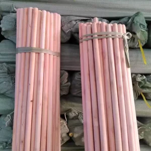 Made in China Wooden Broom Handle Mop Stick Natural Palos De Escoba Palos Escoba Wood Handle Factory Price