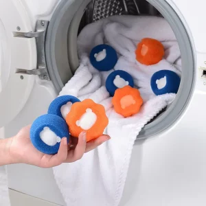 Magic Laundry Ball for Washing Machine Anti Tangling Hair Removal Decontamination Cleaning Care Ball