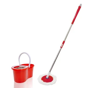 Magic Mop 360 Degree Rotating Spin Mop with Telescopic Handle Self Wringing Floor Cleaning Mop