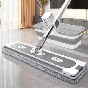 Magic Mop Microfiber Hand Free Automatic Wringing Lazy Friendly Foldable High Absorption 360 Degree Spin Drying Reusable Floor
