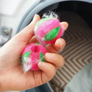 Magic Reusable Eco Friendly Nylon Hair Catcher Laundry Ball for Washing Machine Clothes Care Cleaning