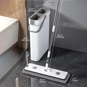 Magic Spin Mops with Dirty Water Separator Set Microfiber Pad Mop Mini Self Squeeze Self Cleaning House Cleaning Products