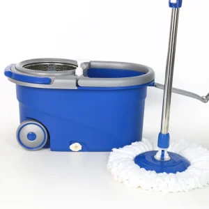Magic Stainless Steel 360 Twist Mops and Bucket Set Household Items for Cleaning Floors Rotating Mop Design