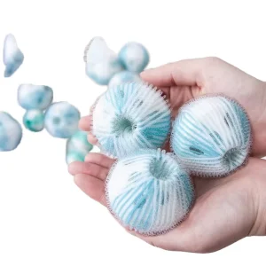 Magical 5cm Plastic Cleaning Ball Hair Removal & Stain Release Laundry Wool Ball for Dryer Magical Pet Hair Remover Laundry Ball