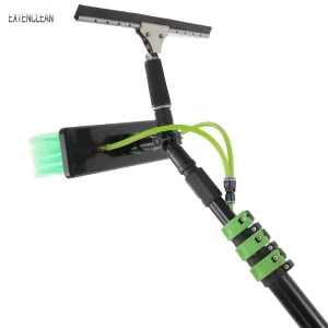 Magnetic Window Cleaners Glass Cleaning Tool Double Sided Telescopic Rod Window Cleaner Squeegee Wiper Long Handle