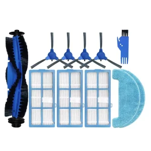 Main Brush Side Brush Hepa Filter Mop Cloth Replacement Fit for Proscenic 850T Robot Vacuum Cleaner Spare Parts Accessories