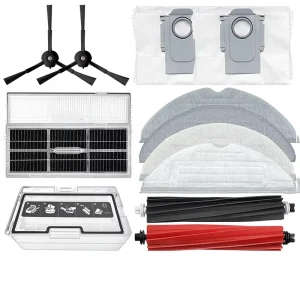 Main Side Brush Hepa Filter Mop Cloth Dust Bag Fit for Roborocks S8 Pro Ultra Robotic Vacuum Cleaner Accessories