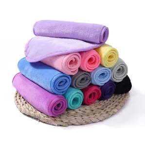Makeup Remover Towel Multi Functional Microfiber Face Cleansing Cloths Knitted Magic Cloths for Adult Spa Use