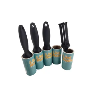 Manual 4 Inches 30 60 100 Sheets Adhesive Sticky Dust Pet Cat Dog Hair Remover Sofa Clothes Fabrics Cleaning Paper Lint Roller