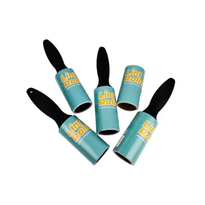 Manual Adhesive 4 Inches 30 60 100 105 Sheets Tear Paper Cleaning Sticky Dust Pet Hair Remover Clothes Lint Roller