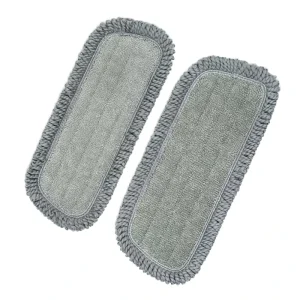 Manual Aluminum Microfiber Mop Pads Washable Dry Wet Floor Cleaning Mop Head with Eco Friendly Design