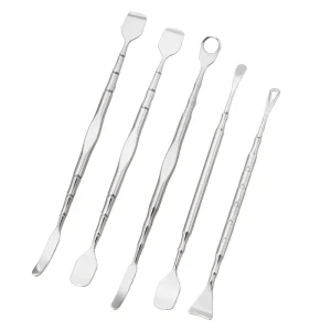 Manual Blackhead Shovel Tool for Cleaning Squeeze Scraping Stick for Acne Nose Pore Sebum Blackhead Needle Nose Cleaner