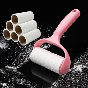 Manual Hair Removal Lint Remover Dogs Dust Adhesive Paper Suit Tear Off Roller Wiping Brush Bristles Effective Pet Hair Gluer