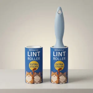 Manual Pet Hair Removal Lint Roller Customizable Plastic Furniture Carpet Clothes Cleaner