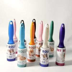 Manual Plastic Lint Rollers for Pet Hair Cat Dog Fur Hair Lint Remover Extra Sticky Paper Dirt Dust Clothes Cleaner Lint Roller