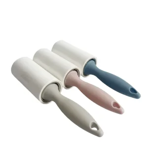 Manual Reusable Strong Sticky Glued Paper Cleaning Tools 270 Sheets Pet Hair Lint Roller Brush