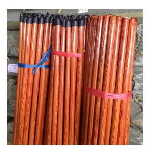 Manufacture Brooms Wooden Handle PVC Coated Wooden Broom Sticks Household Brooms and Dustpans with Reasonable Price Italian Thread