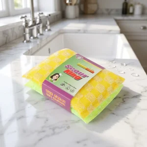 Manufacture Eco-friendly Double-Sided Non-Scratch Polyester Washable Sponge
