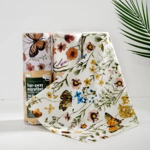 Manufacturer Antibacterial Microfiber Cloth Roll Reusable Kitchen&Car Dish Cleaning Household Dust Wash Cloth Microfiber Towel