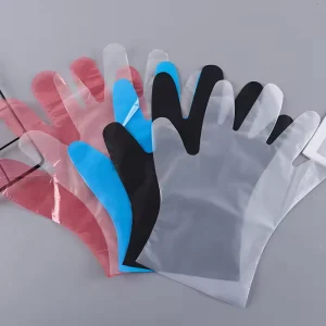 Manufacturer Direct Sale High Quality Disposable Safe Household Plastic Gloves