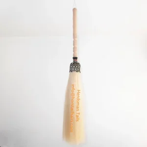 Manufacturer Direct Sale Traditional Small Horse Tail Hair Fly Whisk and Horse Hair Broom Duster