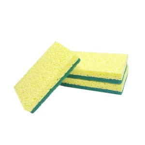 Manufacturer Durable Dish Cleaning Sponges Scouring Pads High Water Absorption Customizable Color Kitchen Scrubbers
