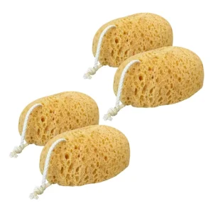 Manufacturer High Absorbent Shower Essential Oval Bath Sponge Soft Skin Friendly Quick Drying Comfortable