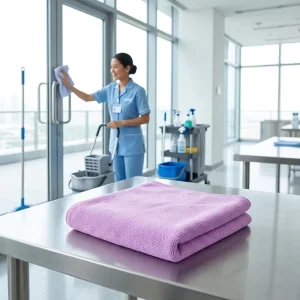Manufacturer Microfiber Cleaning Towel Auto Home Cleaning Cloth High Performance Cleaning Rags