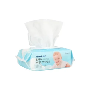 Manufacturer OEM ODM Design Brand Disposable Cleaning Wipes Gentle Sensitive Newborn Skin Soft Baby Nonwoven Wet Wipes