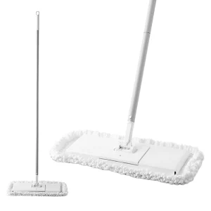 Manufacturer Professional Microfiber Flat Mop with Clips Multi purpose Wet Dry Dust Mop Cleaner for Home