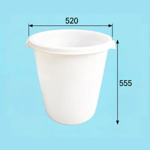 Manufacturer Sales Eco Friendly Sturdy Durable Food Grade Safe Customizable Colors Plastic Buckets for Multi Purpose