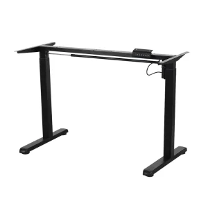 Manufacturer Single Motor Electric Height-Adjustable Standing Desk with 47-55 Inch MDF Desktop
