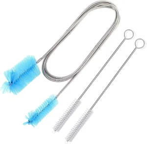 Manufacturer Supplied Aquarium Cleaning Brush Set Aquarium Cleaning Brush U shaped Pipe Brush