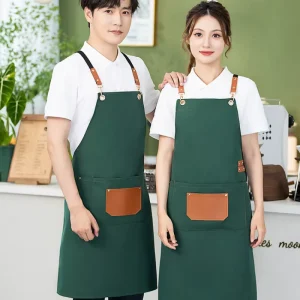Manufacturer’s Apron Kitchen Use High Appearance Value Restaurant Advertising Printed Words and Logo