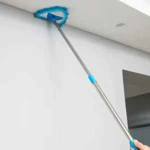 Manufacturers Direct Microfiber Triangle Mop Telescopic Handle Chenille Corner Cleaning Mop